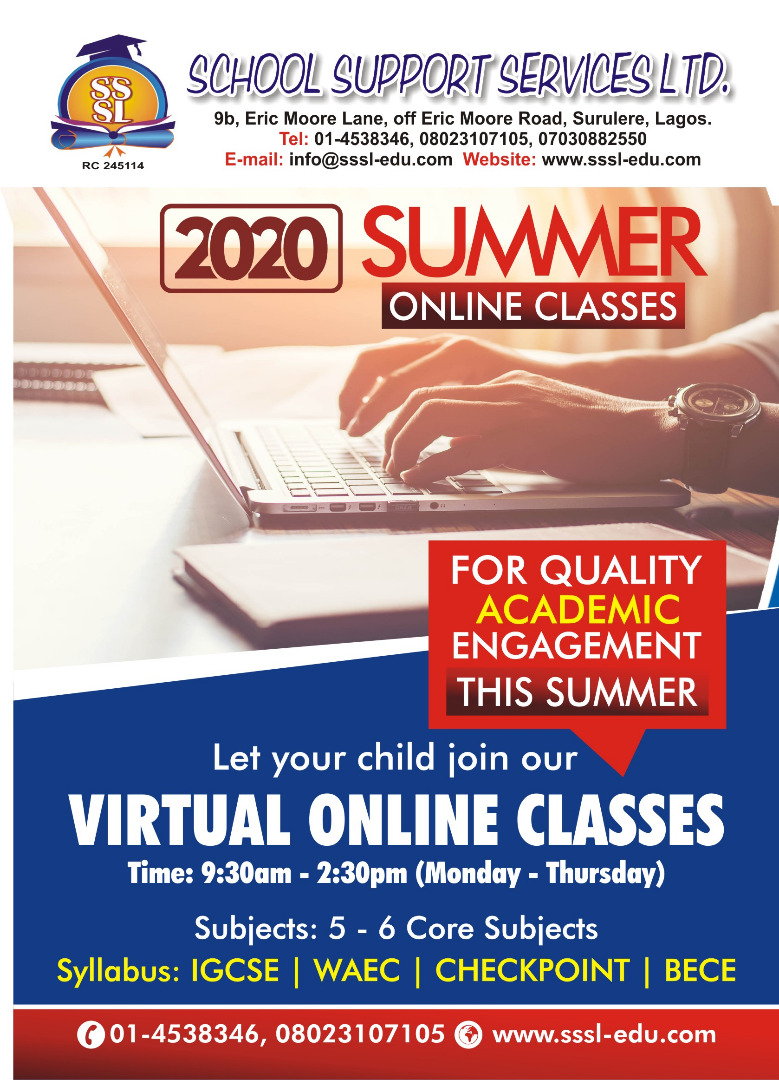 Virtual Online Summer Classes » School Support Services